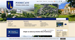 Desktop Screenshot of podrecany.sk